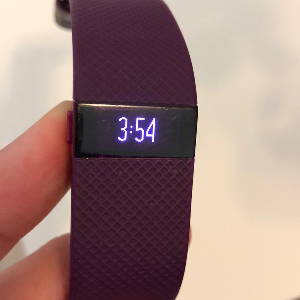 Fitbit Charge HR size small purple